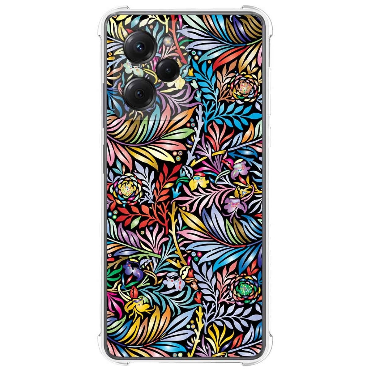 Funda Silicona Antigolpes compatible con Xiaomi POCO X5 Pro 5G diseño Flores 04 Dibujos