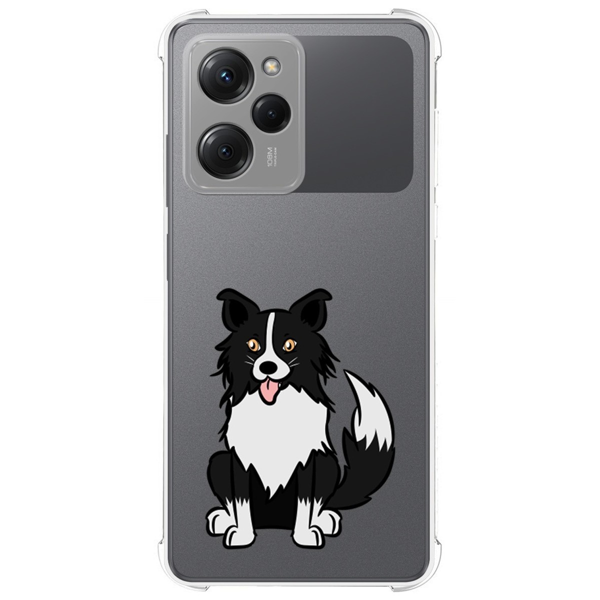 Funda Silicona Antigolpes compatible con Xiaomi POCO X5 Pro 5G diseño Perros 01 Dibujos