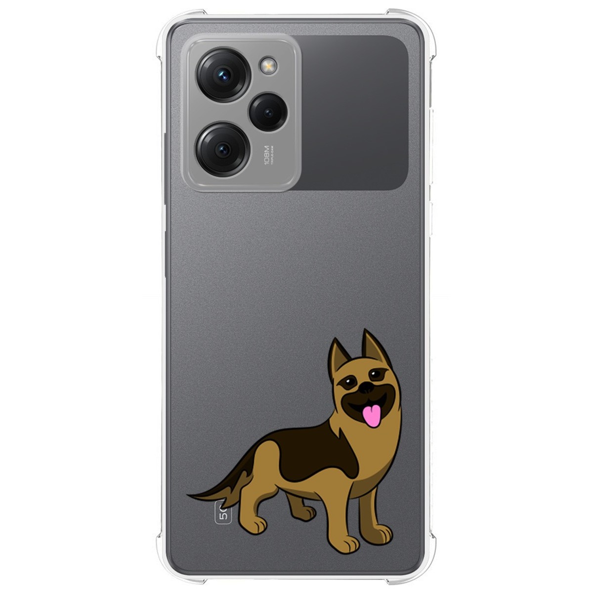 Funda Silicona Antigolpes compatible con Xiaomi POCO X5 Pro 5G diseño Perros 03 Dibujos