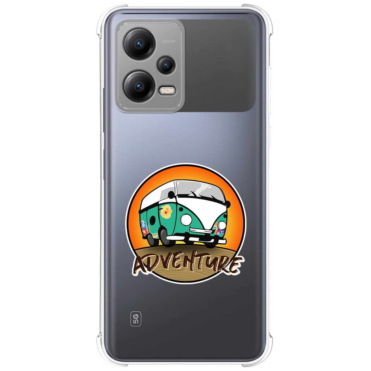 Funda Silicona Antigolpes compatible con Xiaomi POCO X5 5G diseño Adventure Dibujos