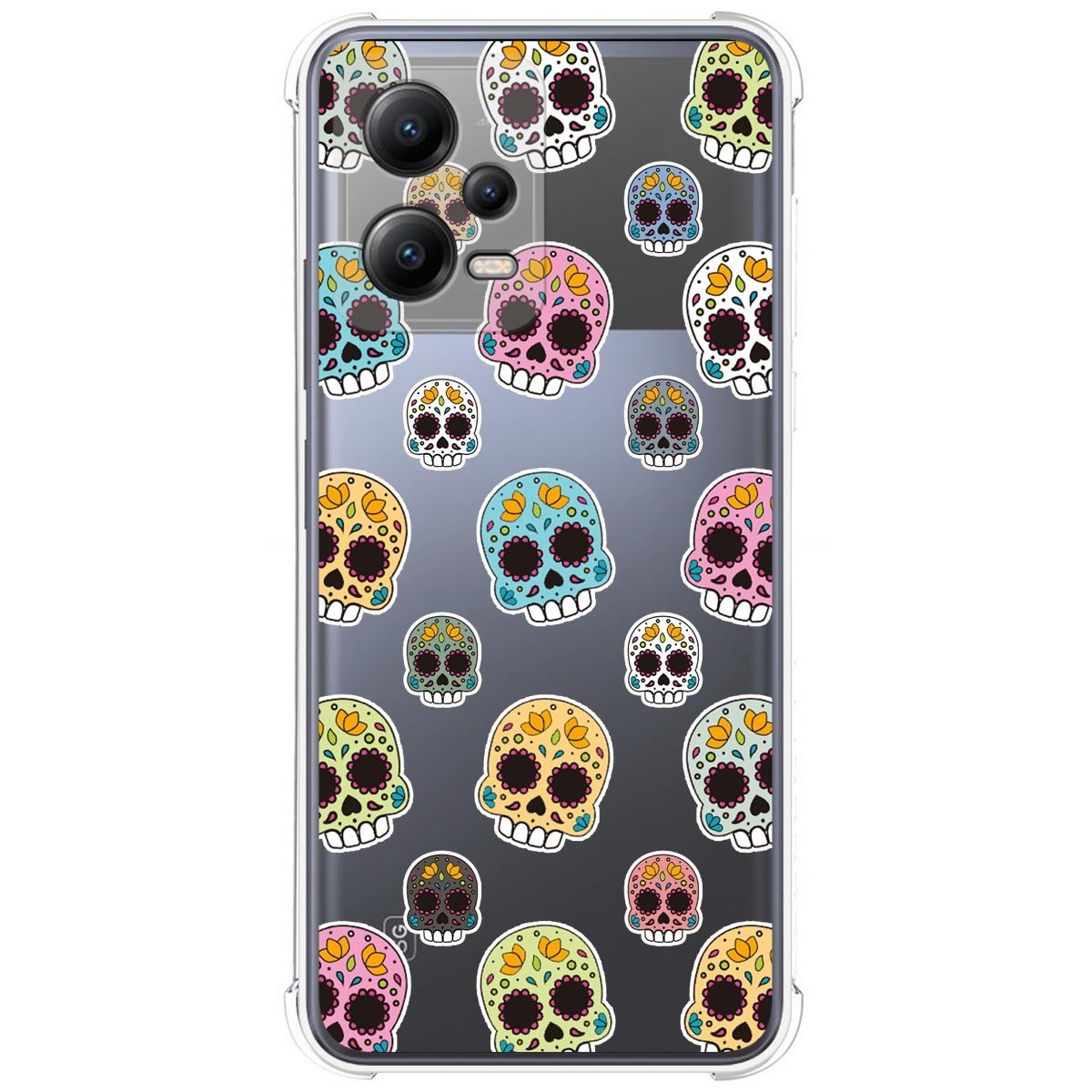 Funda Silicona Antigolpes compatible con Xiaomi POCO X5 5G diseño Catrina Dibujos