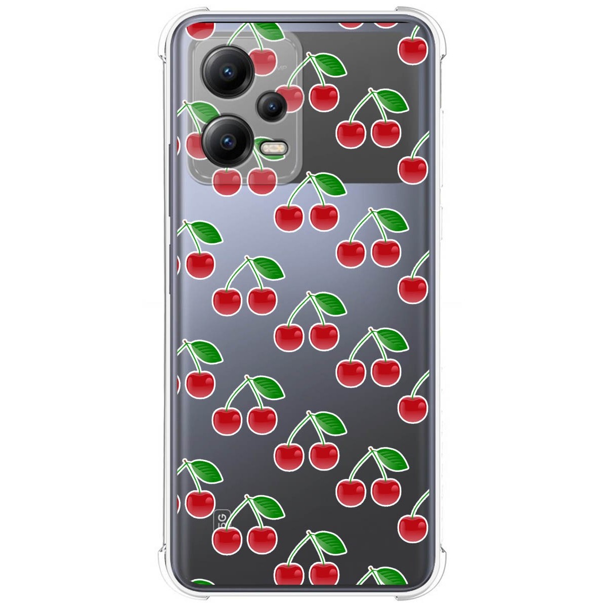 Funda Silicona Antigolpes compatible con Xiaomi POCO X5 5G diseño Cerezas Dibujos