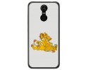 Funda Gel Tpu para Oukitel C8 Diseño Leones Dibujos