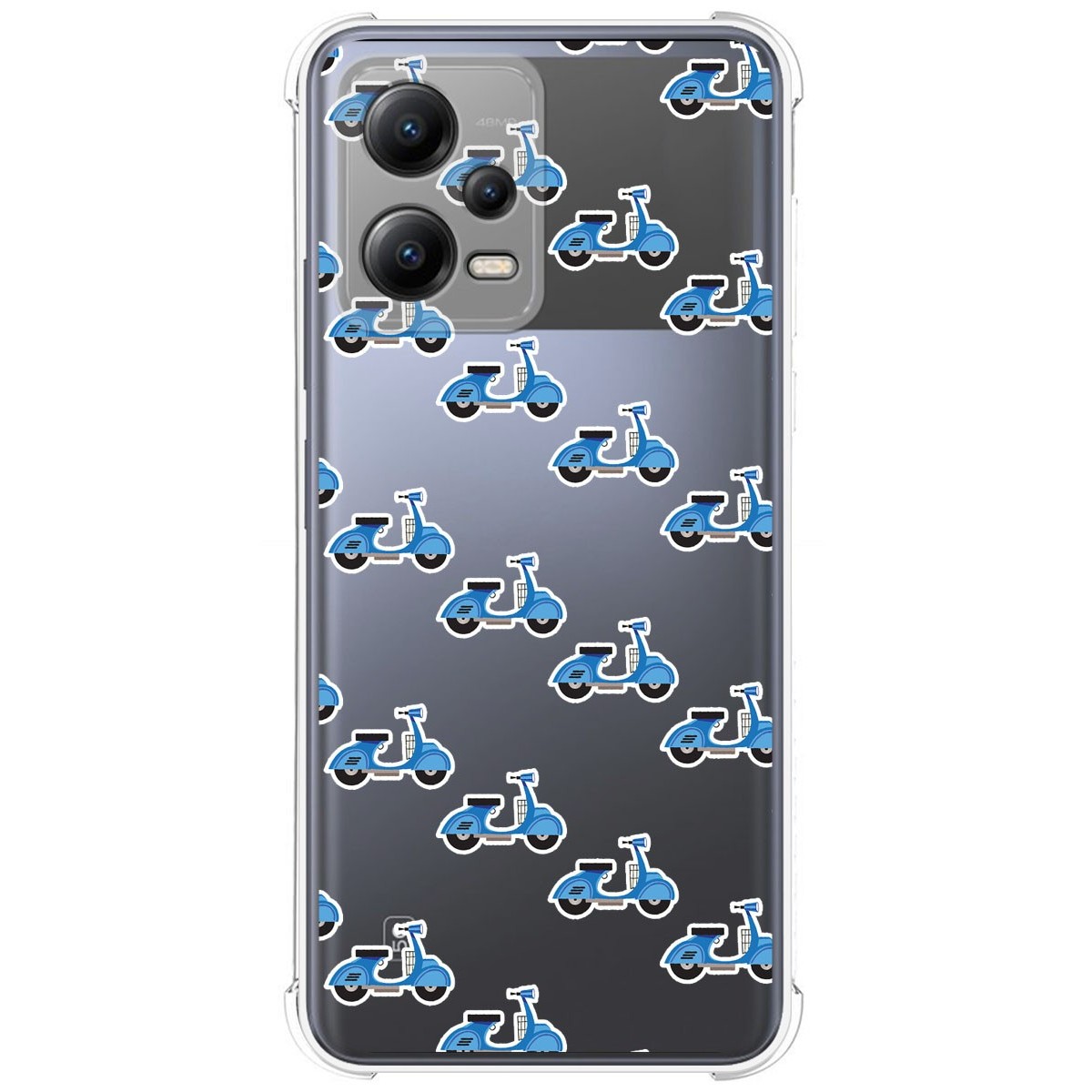 Funda Silicona Antigolpes compatible con Xiaomi POCO X5 5G diseño Scooter Dibujos