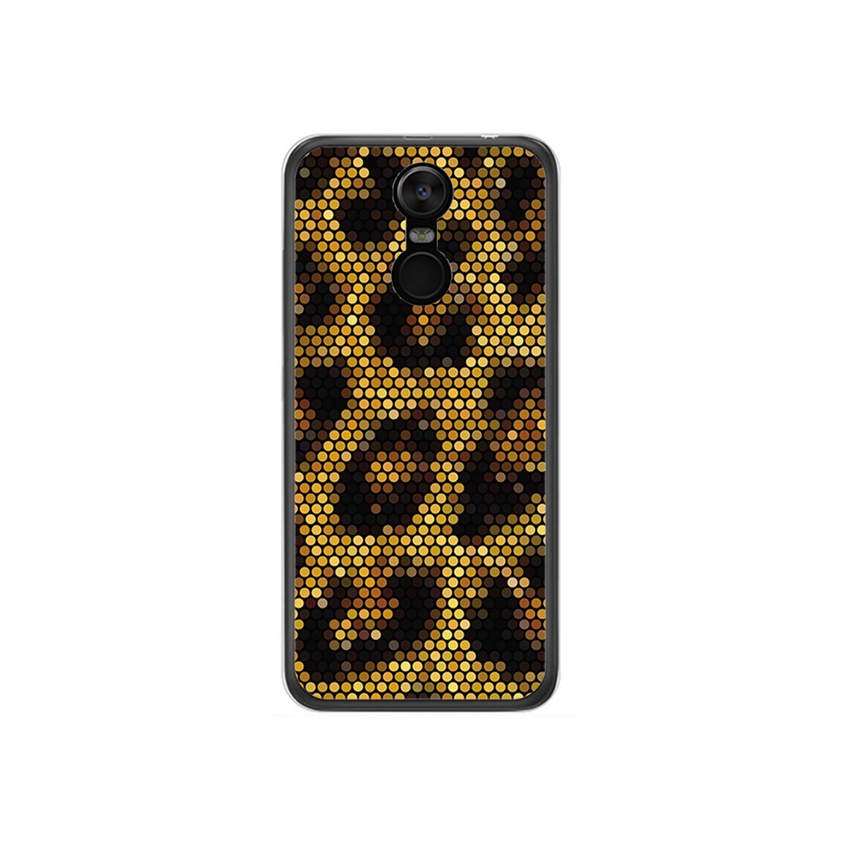 Funda Gel Tpu para Oukitel C8 Diseño Leopardo Dibujos
