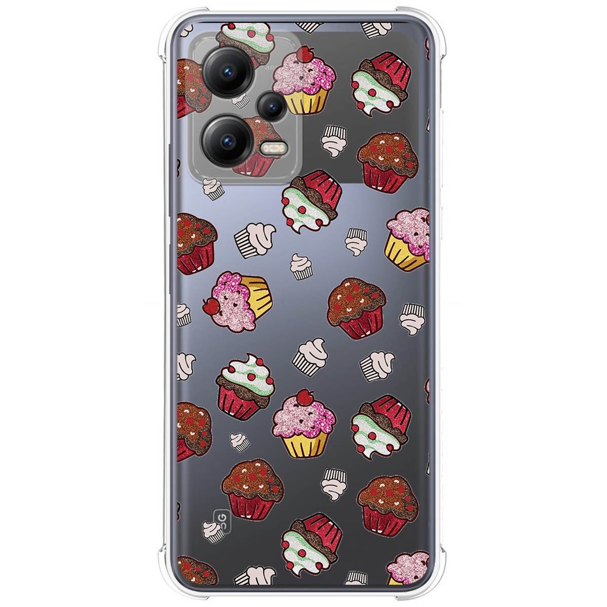 Funda Silicona Antigolpes compatible con Xiaomi POCO X5 5G diseño Muffins Dibujos
