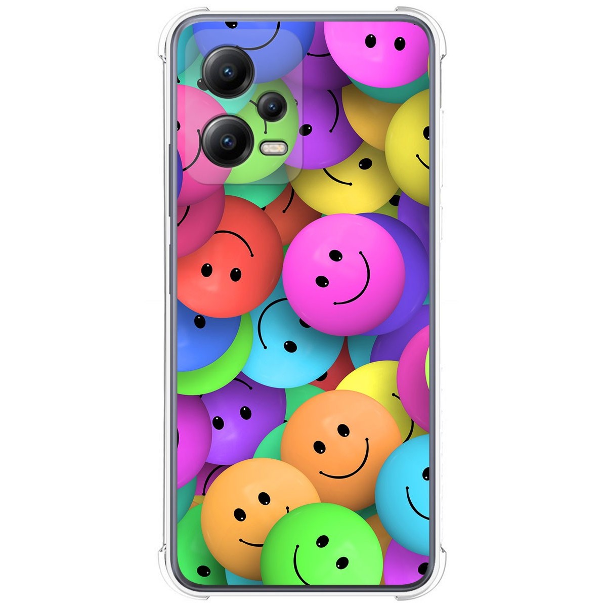 Funda Silicona Antigolpes compatible con Xiaomi POCO X5 5G diseño Smile Dibujos