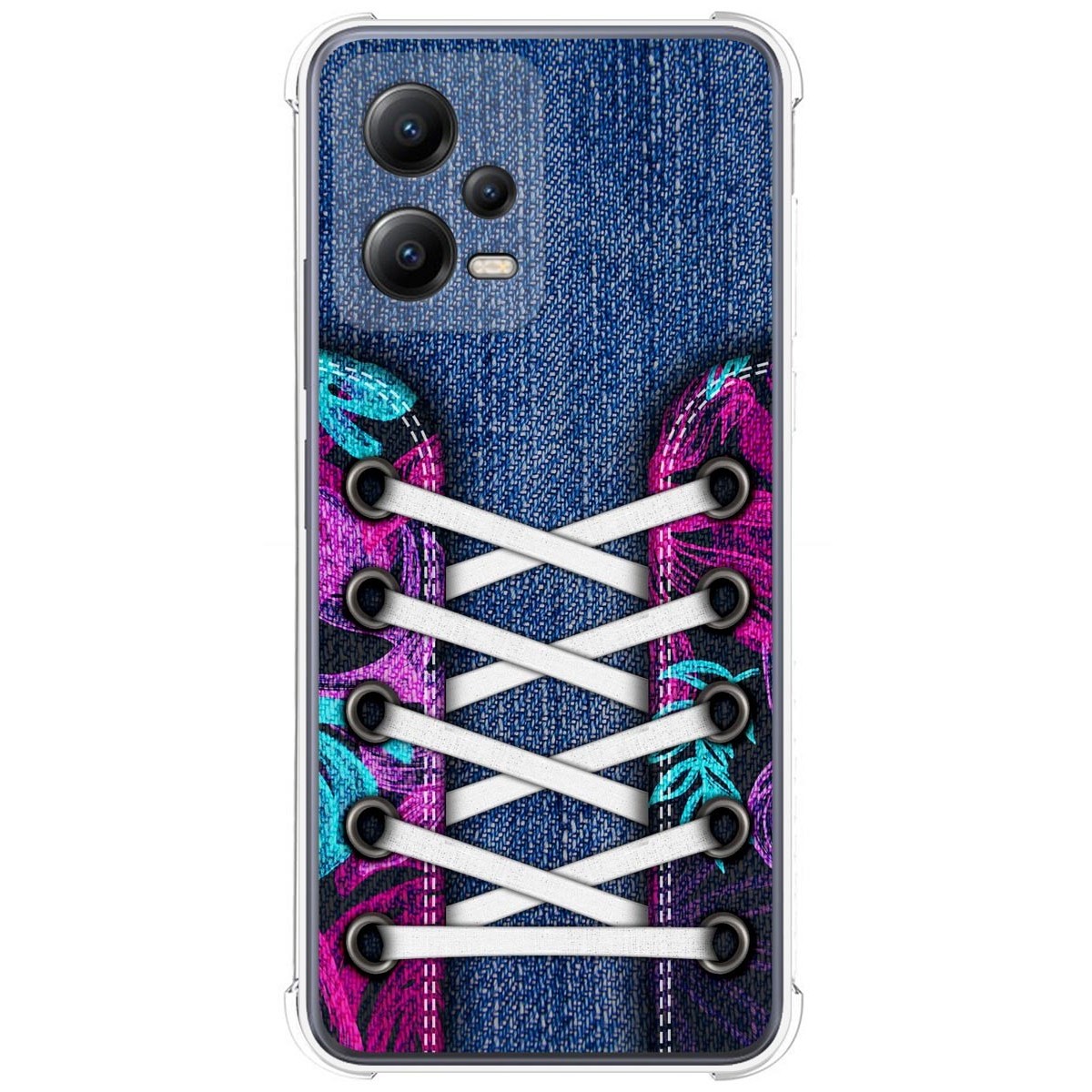 Funda Silicona Antigolpes compatible con Xiaomi POCO X5 5G diseño Zapatillas 06 Dibujos