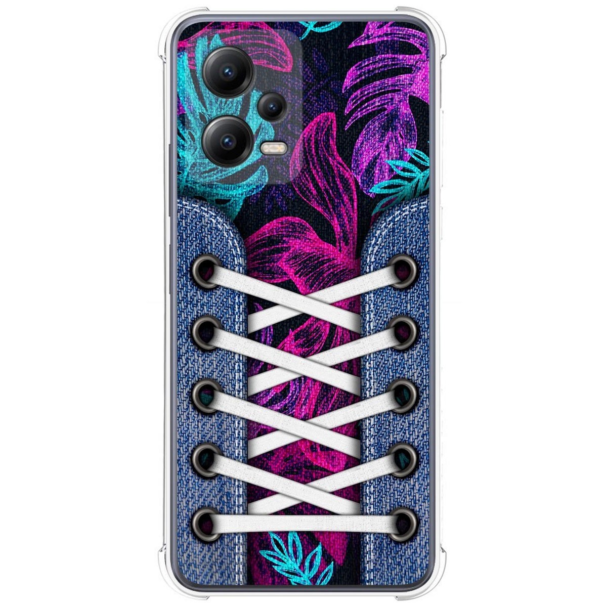 Funda Silicona Antigolpes compatible con Xiaomi POCO X5 5G diseño Zapatillas 07 Dibujos