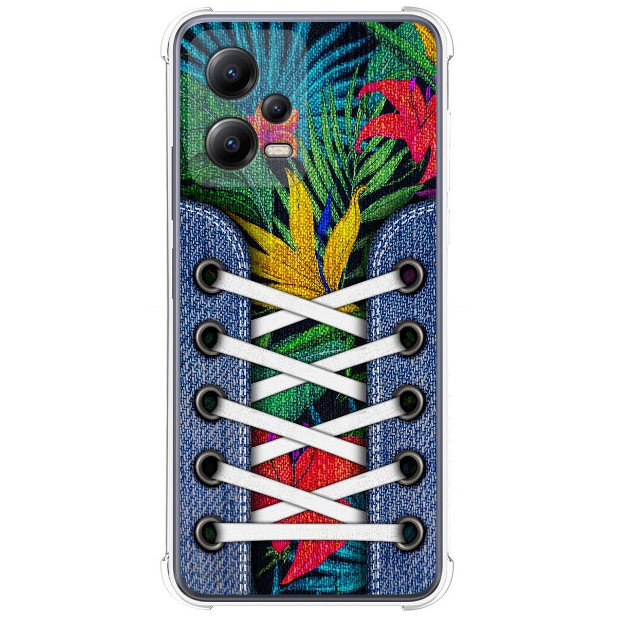 Funda Silicona Antigolpes compatible con Xiaomi POCO X5 5G diseño Zapatillas 12 Dibujos