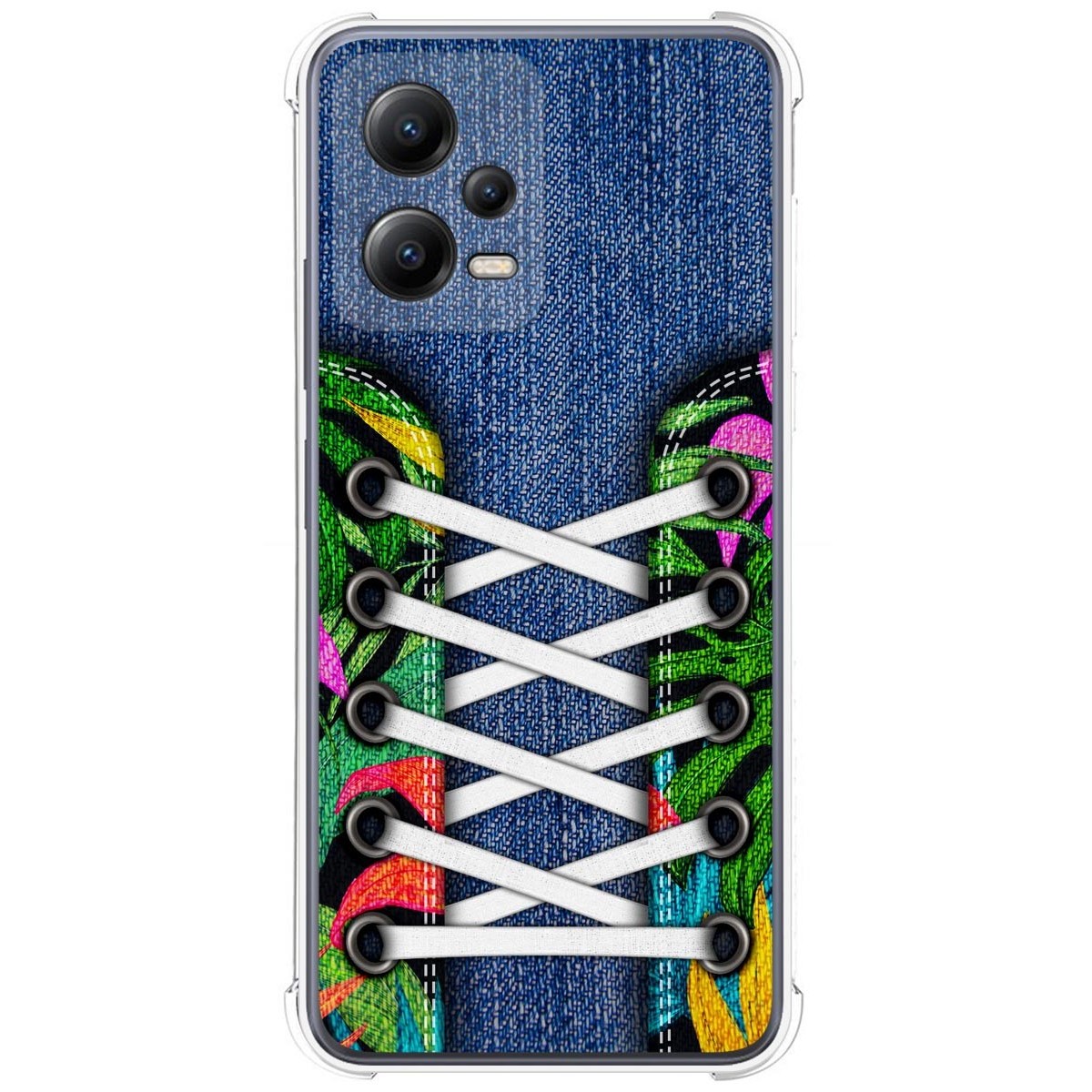 Funda Silicona Antigolpes compatible con Xiaomi POCO X5 5G diseño Zapatillas 13 Dibujos