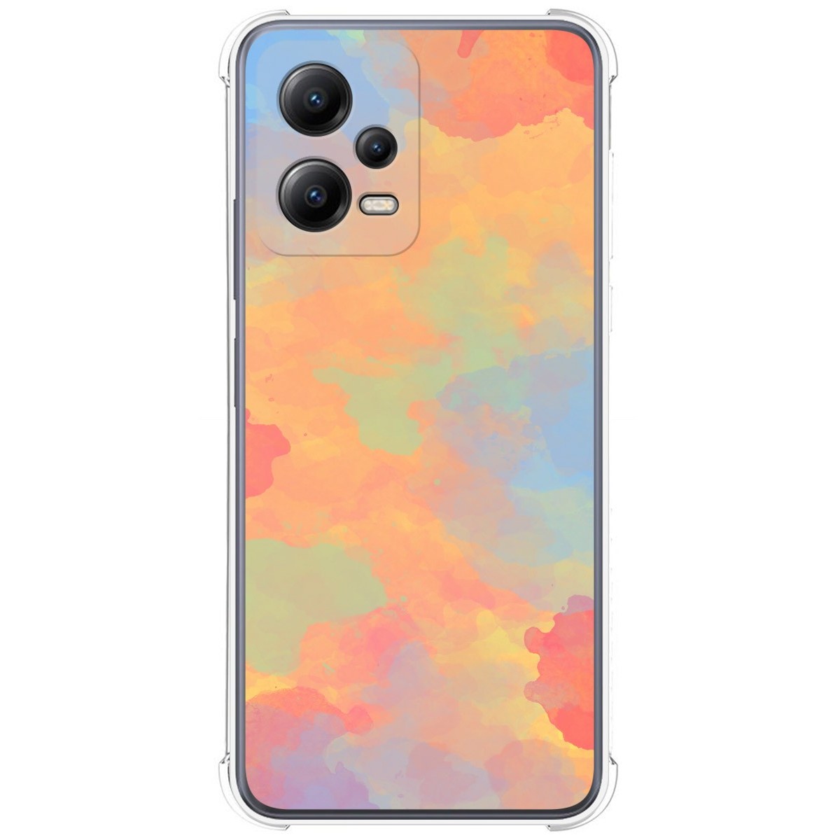 Funda Silicona Antigolpes compatible con Xiaomi POCO X5 5G diseño Acuarela 08 Dibujos