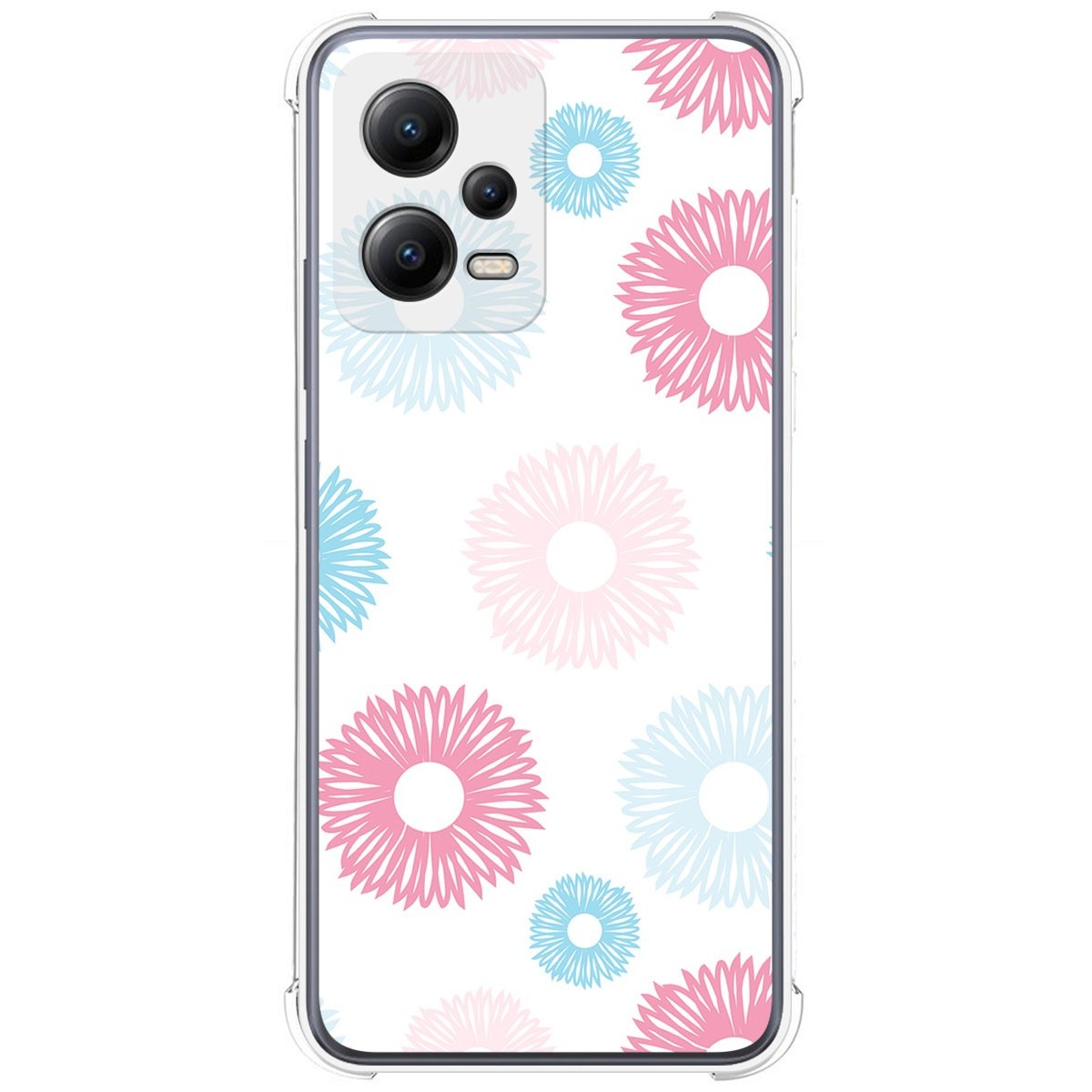 Funda Silicona Antigolpes compatible con Xiaomi POCO X5 5G diseño Flores 06 Dibujos