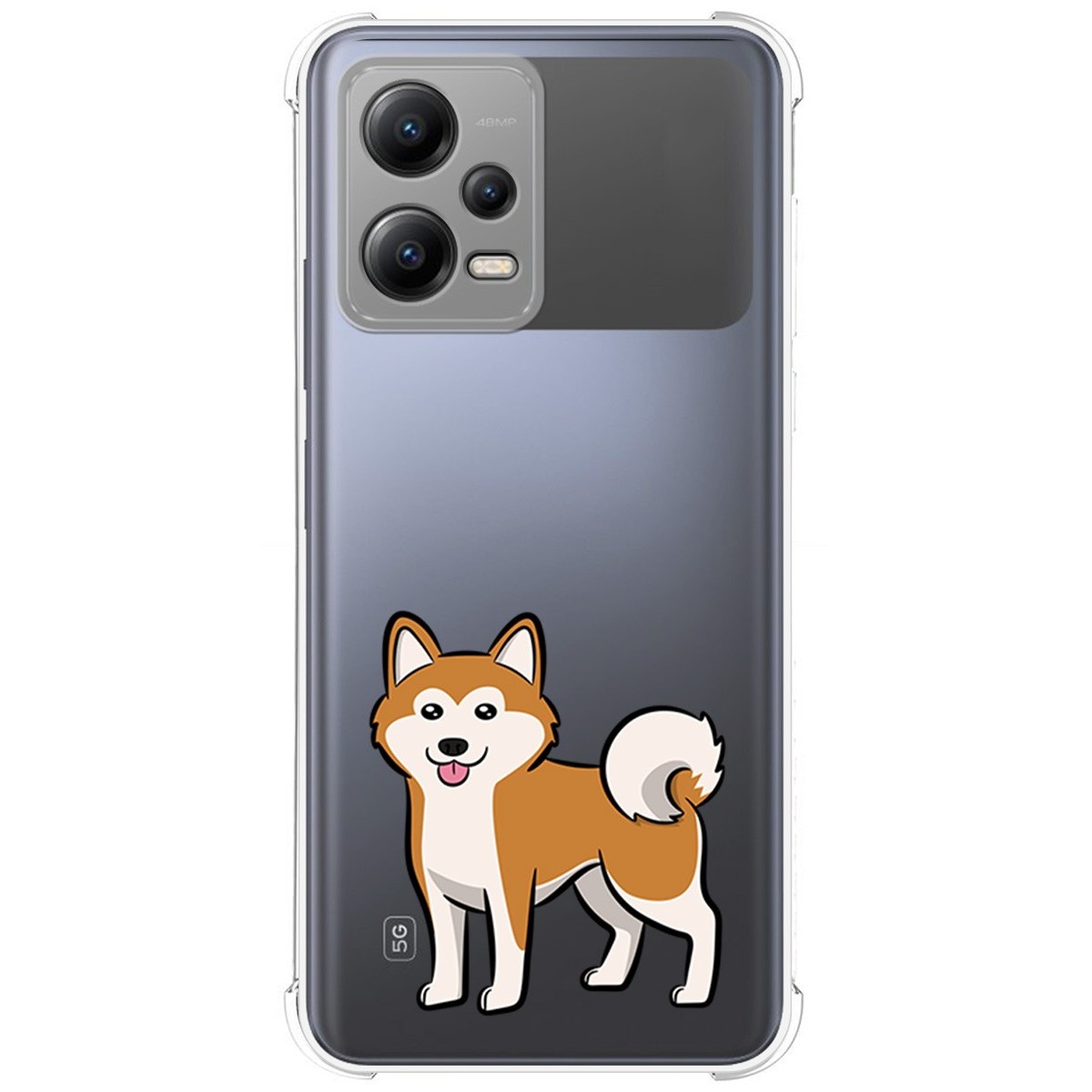 Funda Silicona Antigolpes compatible con Xiaomi POCO X5 5G diseño Perros 02 Dibujos