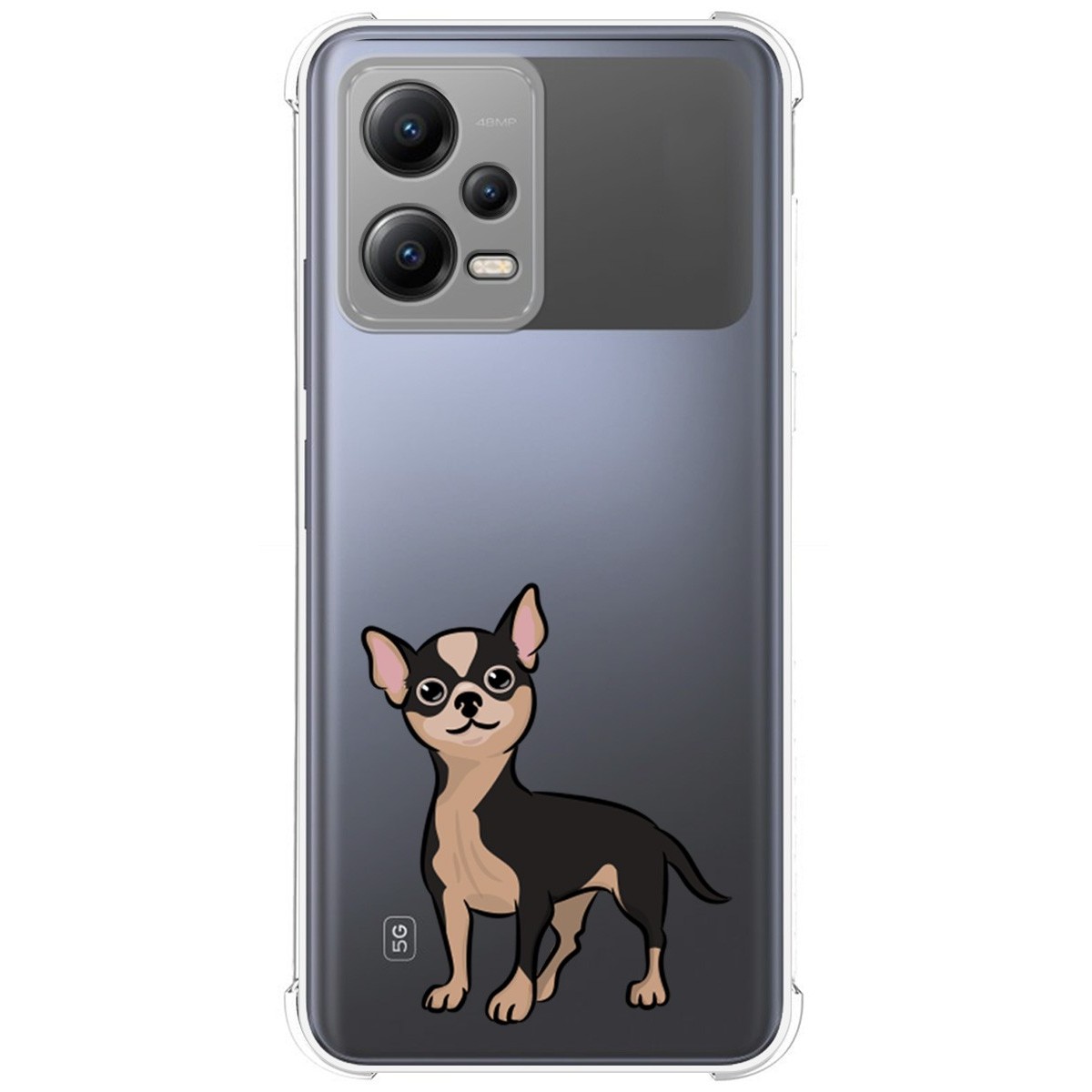 Funda Silicona Antigolpes compatible con Xiaomi POCO X5 5G diseño Perros 05 Dibujos