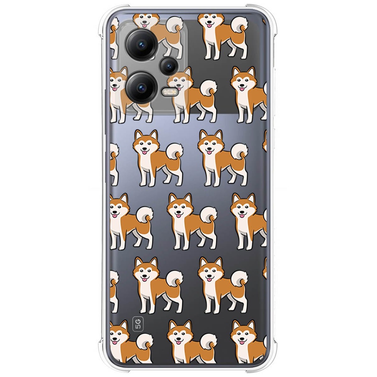 Funda Silicona Antigolpes compatible con Xiaomi POCO X5 5G diseño Perros 08 Dibujos