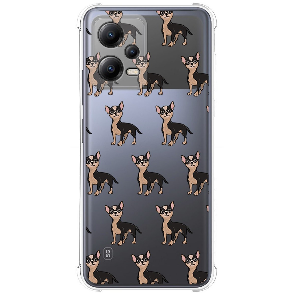 Funda Silicona Antigolpes compatible con Xiaomi POCO X5 5G diseño Perros 11 Dibujos