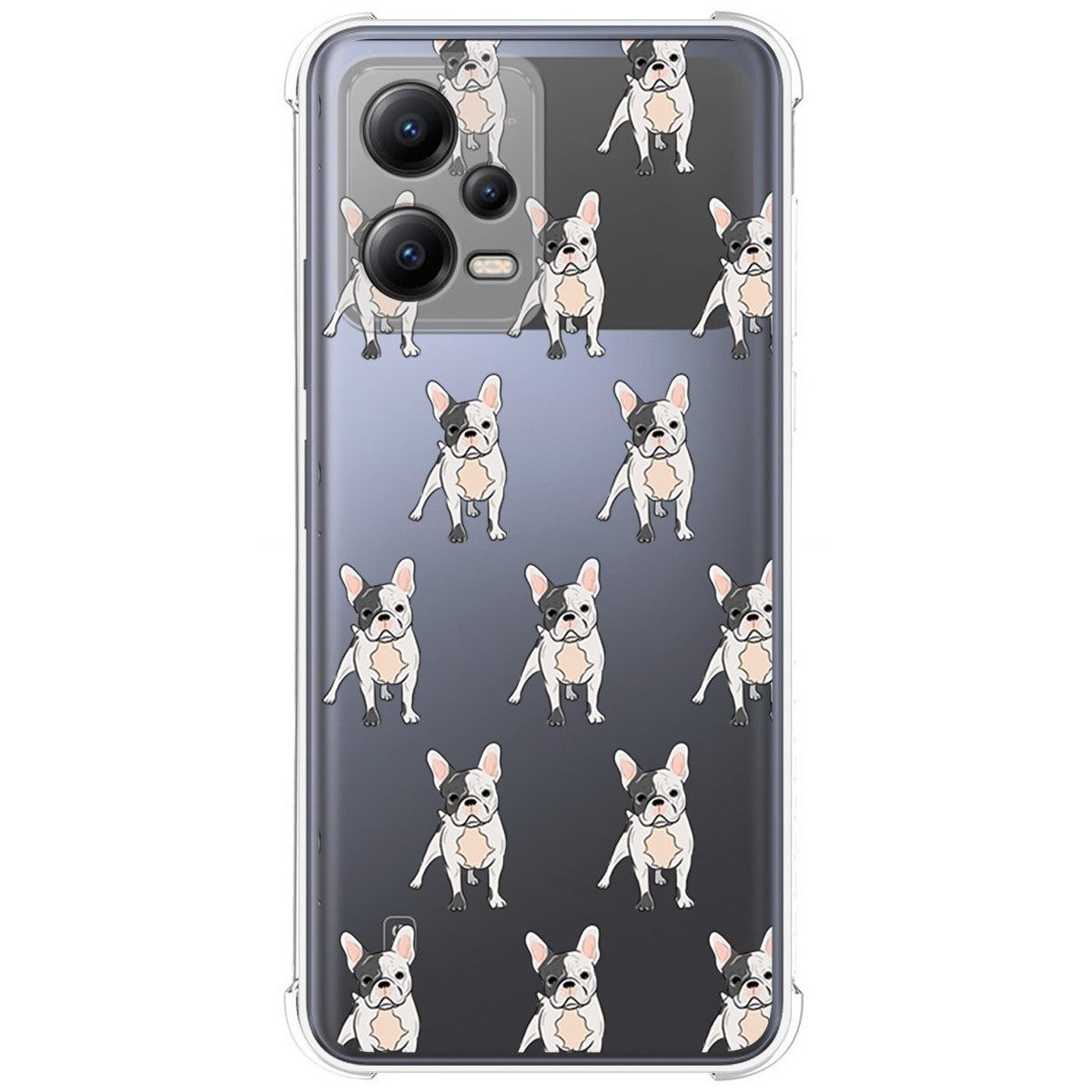 Funda Silicona Antigolpes compatible con Xiaomi POCO X5 5G diseño Perros 12 Dibujos