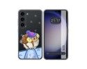 Funda Silicona Transparente para Samsung Galaxy S23 5G diseño Cabra Dibujos