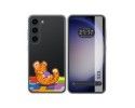 Funda Silicona Transparente para Samsung Galaxy S23 5G diseño Leopardo Dibujos