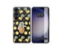 Funda Silicona Transparente para Samsung Galaxy S23 5G diseño Piña Dibujos