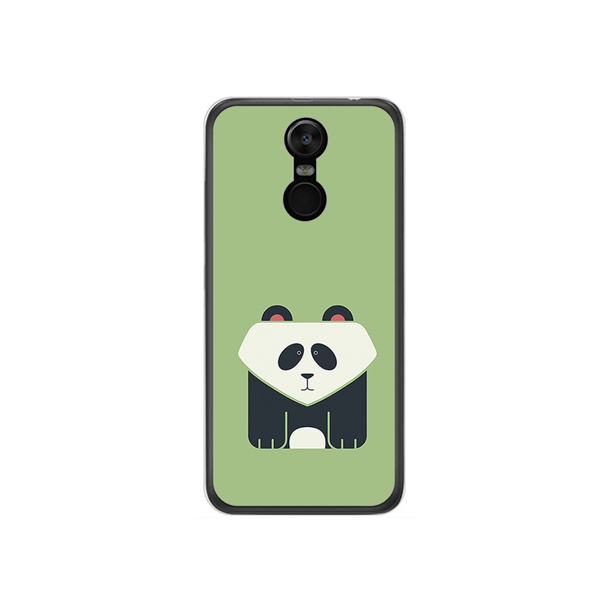 Funda Gel Tpu para Oukitel C8 Diseño Panda Dibujos
