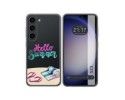 Funda Silicona Transparente para Samsung Galaxy S23 5G diseño Summer Dibujos