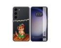 Funda Silicona Transparente para Samsung Galaxy S23 5G diseño Suricata Dibujos