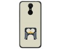 Funda Gel Tpu para Oukitel C8 Diseño Pingüino Dibujos