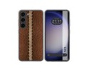 Funda Silicona para Samsung Galaxy S23 5G diseño Cuero 01 Dibujos