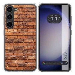 Funda Silicona para Samsung Galaxy S23 5G diseño Ladrillo 04 Dibujos