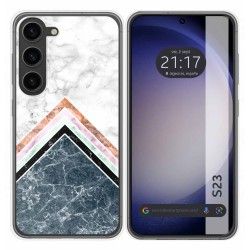 Funda Silicona para Samsung Galaxy S23 5G diseño Mármol 05 Dibujos