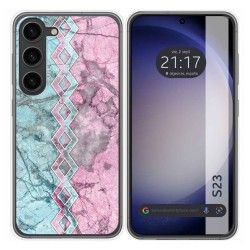 Funda Silicona para Samsung Galaxy S23 5G diseño Mármol 08 Dibujos