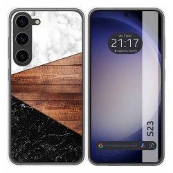 Funda Silicona para Samsung Galaxy S23 5G diseño Mármol 11 Dibujos