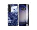 Funda Silicona para Samsung Galaxy S23 5G diseño Circuito Dibujos