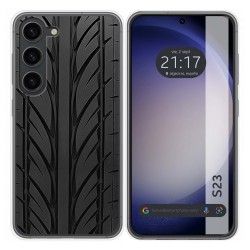 Funda Silicona para Samsung Galaxy S23 5G diseño Neumatico Dibujos