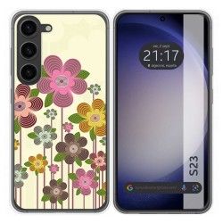 Funda Silicona para Samsung Galaxy S23 5G diseño Primavera En Flor Dibujos