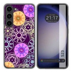 Funda Silicona para Samsung Galaxy S23 5G diseño Radial Dibujos