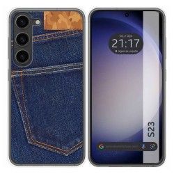 Funda Silicona para Samsung Galaxy S23 5G diseño Vaquero Dibujos