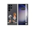 Funda Silicona Transparente para Samsung Galaxy S23 Ultra 5G diseño Avestruz Dibujos