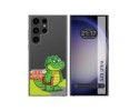 Funda Silicona Transparente para Samsung Galaxy S23 Ultra 5G diseño Coco Dibujos