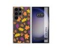 Funda Silicona Transparente para Samsung Galaxy S23 Ultra 5G diseño Otoño Dibujos