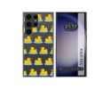 Funda Silicona Transparente para Samsung Galaxy S23 Ultra 5G diseño Pato Dibujos