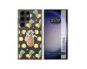 Funda Silicona Transparente para Samsung Galaxy S23 Ultra 5G diseño Piña Dibujos