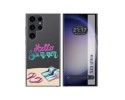 Funda Silicona Transparente para Samsung Galaxy S23 Ultra 5G diseño Summer Dibujos