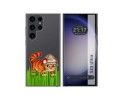 Funda Silicona Transparente para Samsung Galaxy S23 Ultra 5G diseño Tigre Dibujos