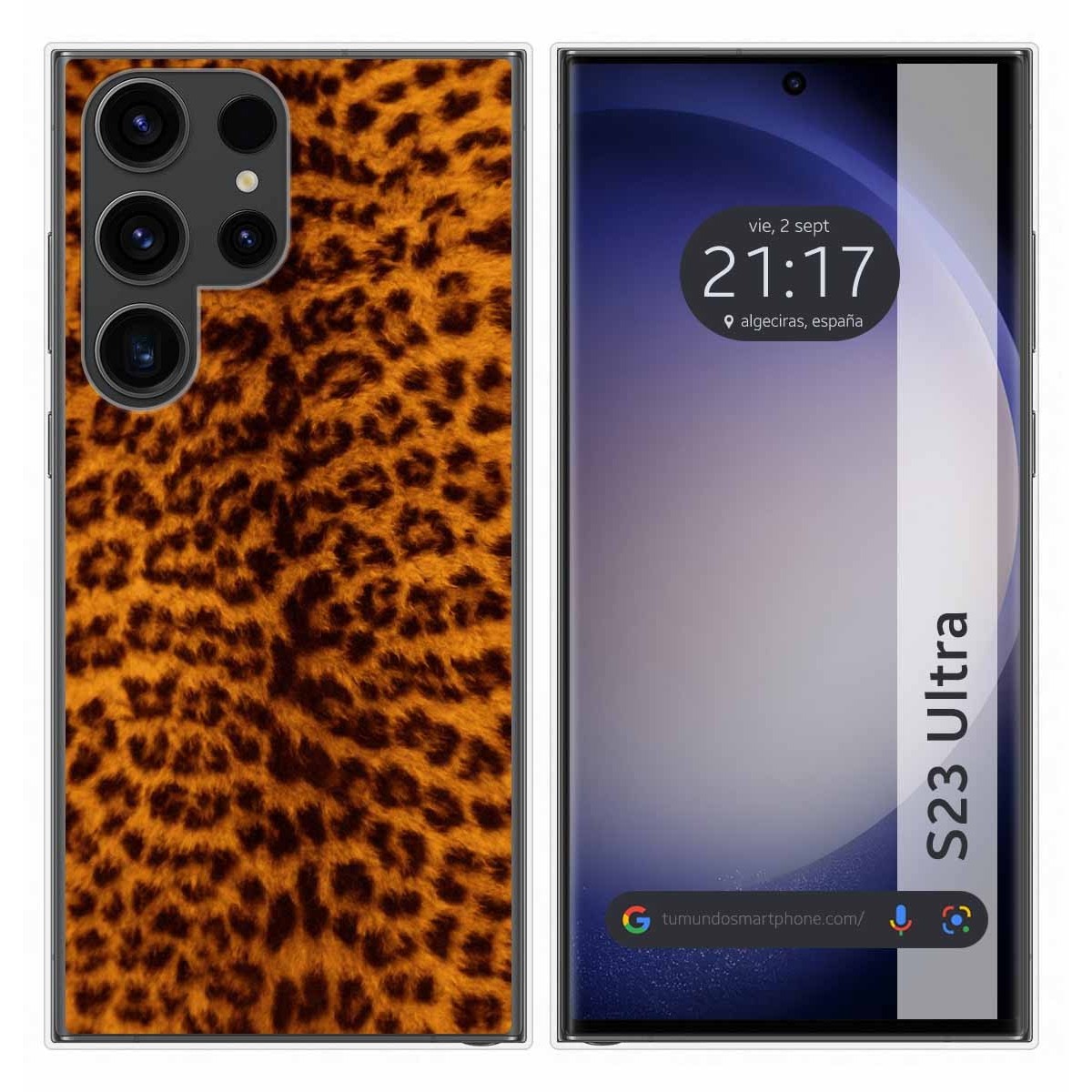 Funda Silicona para Samsung Galaxy S23 Ultra 5G diseño Animal 03 Dibujos