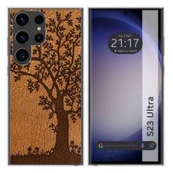 Funda Silicona para Samsung Galaxy S23 Ultra 5G diseño Cuero 03 Dibujos