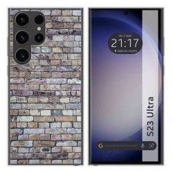 Funda Silicona para Samsung Galaxy S23 Ultra 5G diseño Ladrillo 02 Dibujos