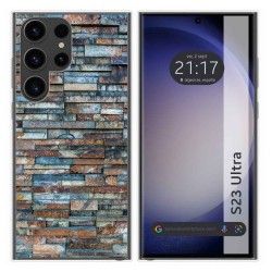 Funda Silicona para Samsung Galaxy S23 Ultra 5G diseño Ladrillo 05 Dibujos